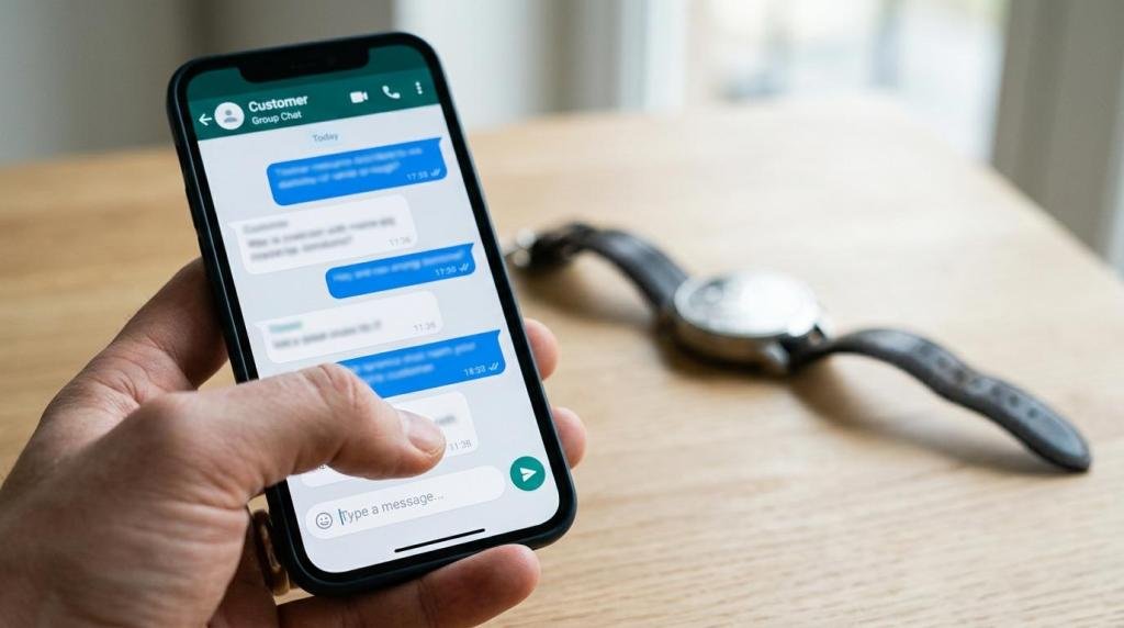 Cara Order Jam Tangan Online dengan Mudah via WhatsApp