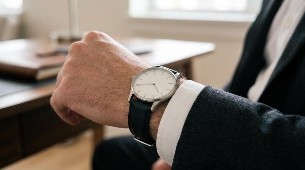 Jam Tangan Analog Pria untuk Kantor dan Acara Formal