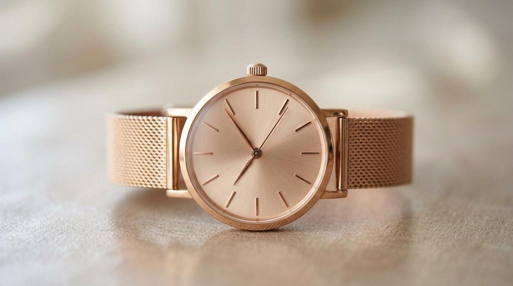 6 Jam Tangan Rose Gold Wanita yang Elegan dan Modern